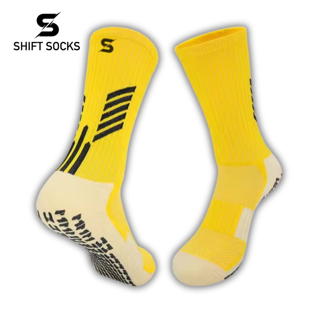 Shift Grip Socks in Gold